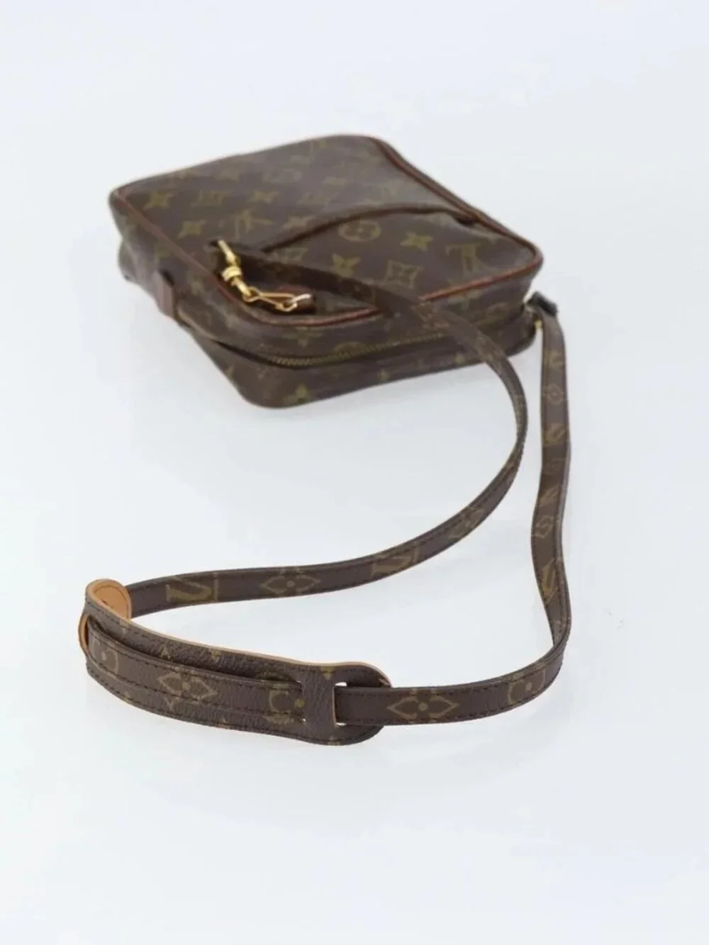 LOUIS VUITTON Monogram Danube Shoulder Bag Vintage M45266 LV Auth 160227